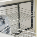 Magic Corner Pull Out Wire Cabinet Drawer Basket